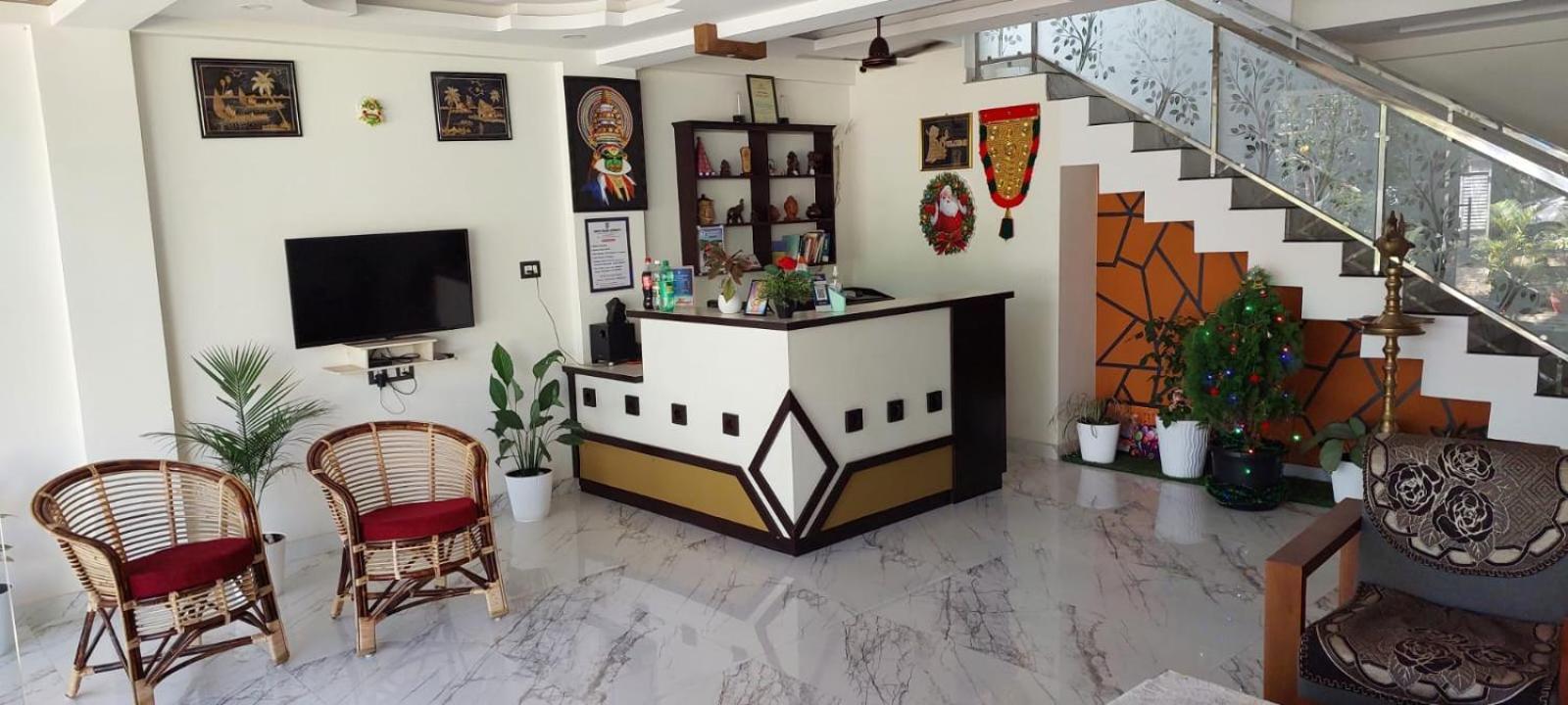 Hotel White House Residency à Varkala Extérieur photo
