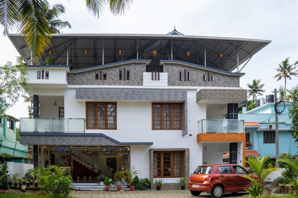 Hotel White House Residency à Varkala Extérieur photo